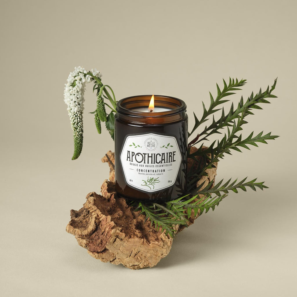 Bougies aux huiles essentielles - La Belle Mèche