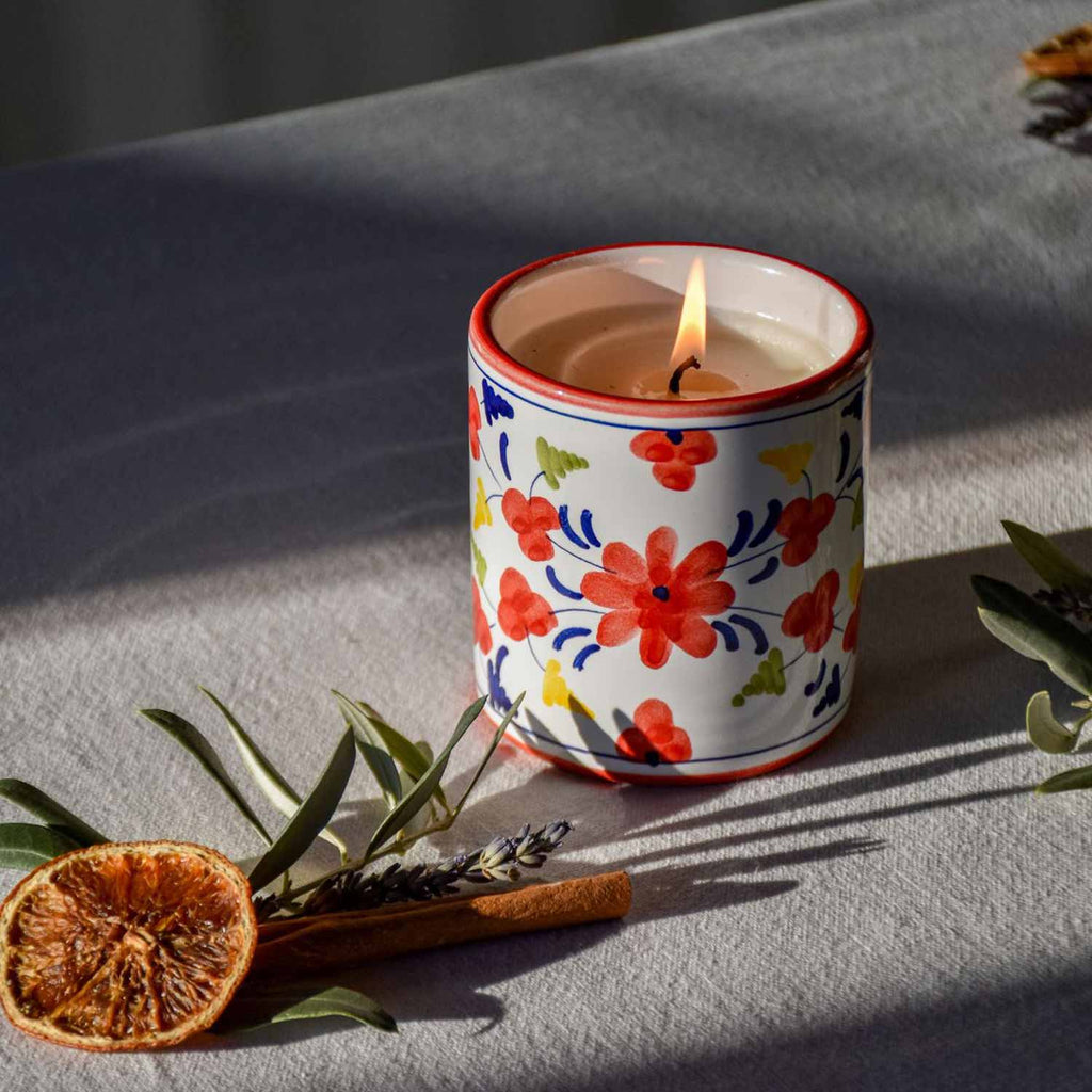 Bougie parfumée Tomate Basilic - La Belle Mèche x Molleni - La Belle Mèche