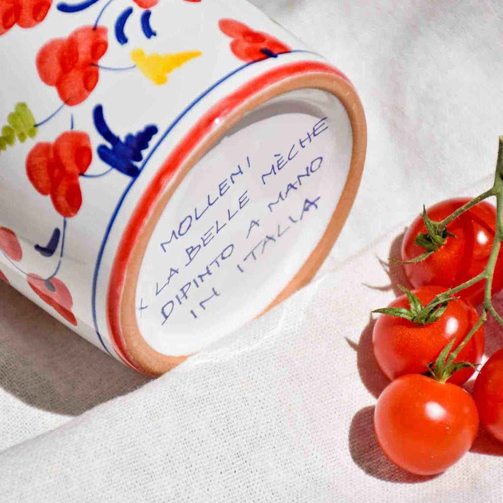 Bougie parfumée Tomate Basilic - La Belle Mèche x Molleni - La Belle Mèche