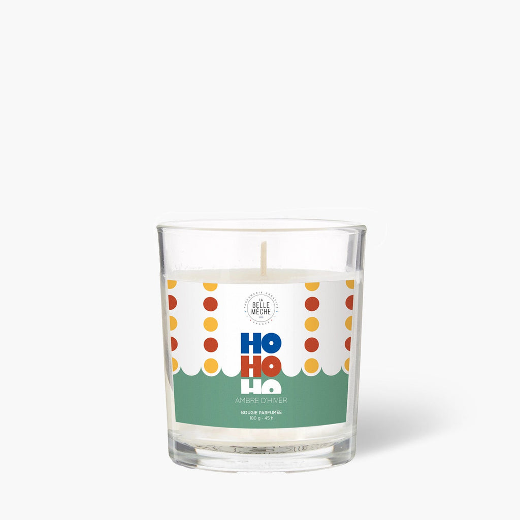 Bougie Parfumée Illustrée Ho Ho Ho - La Belle Mèche