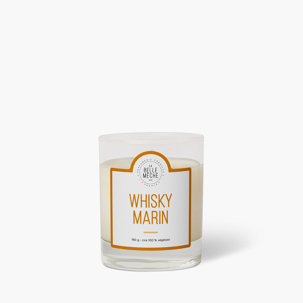 Bougie parfumée Whisky Marin