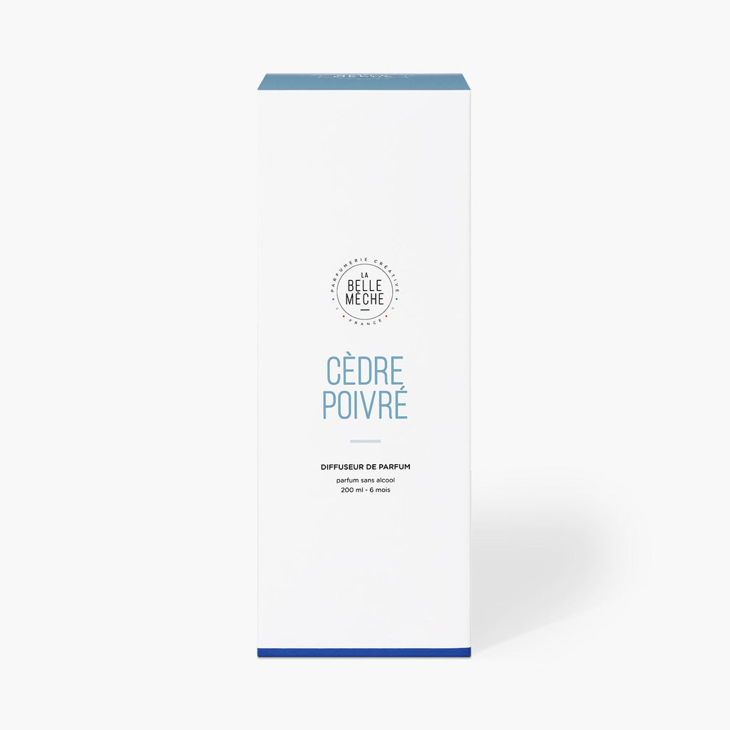 Diffuseur Cèdre Poivré - La Belle Mèche