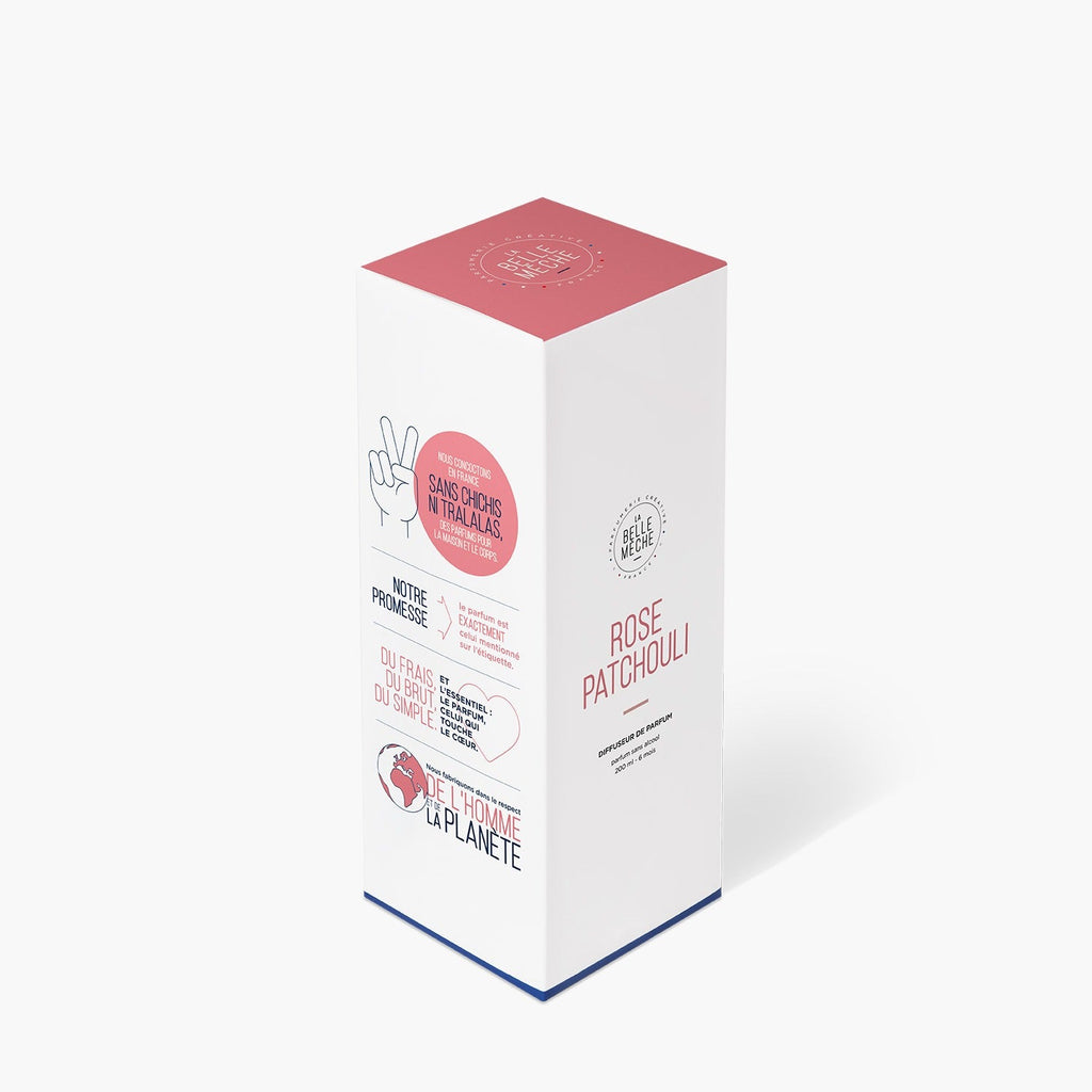 Diffuseur Rose Patchouli - La Belle Mèche