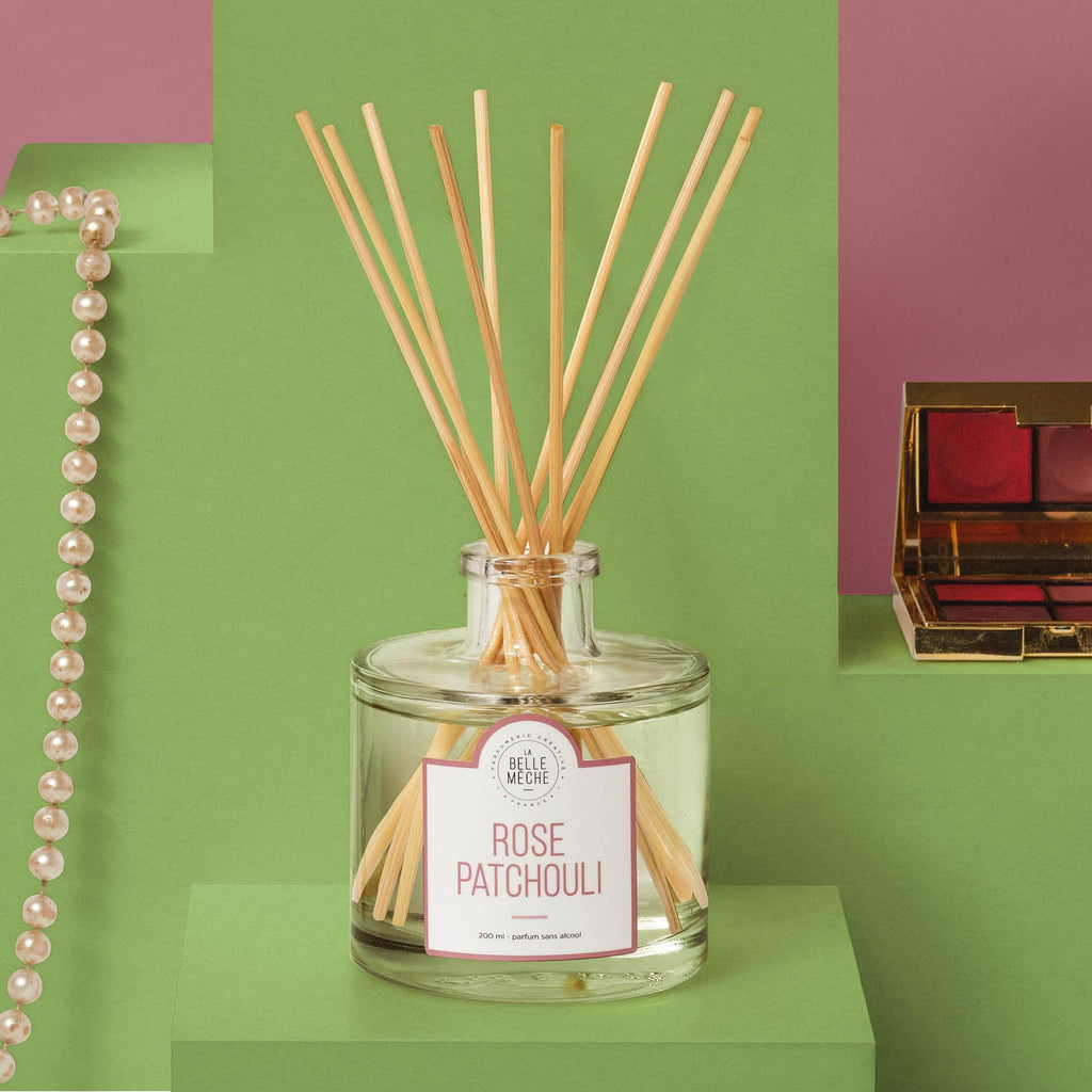Diffuseur Rose Patchouli - La Belle Mèche