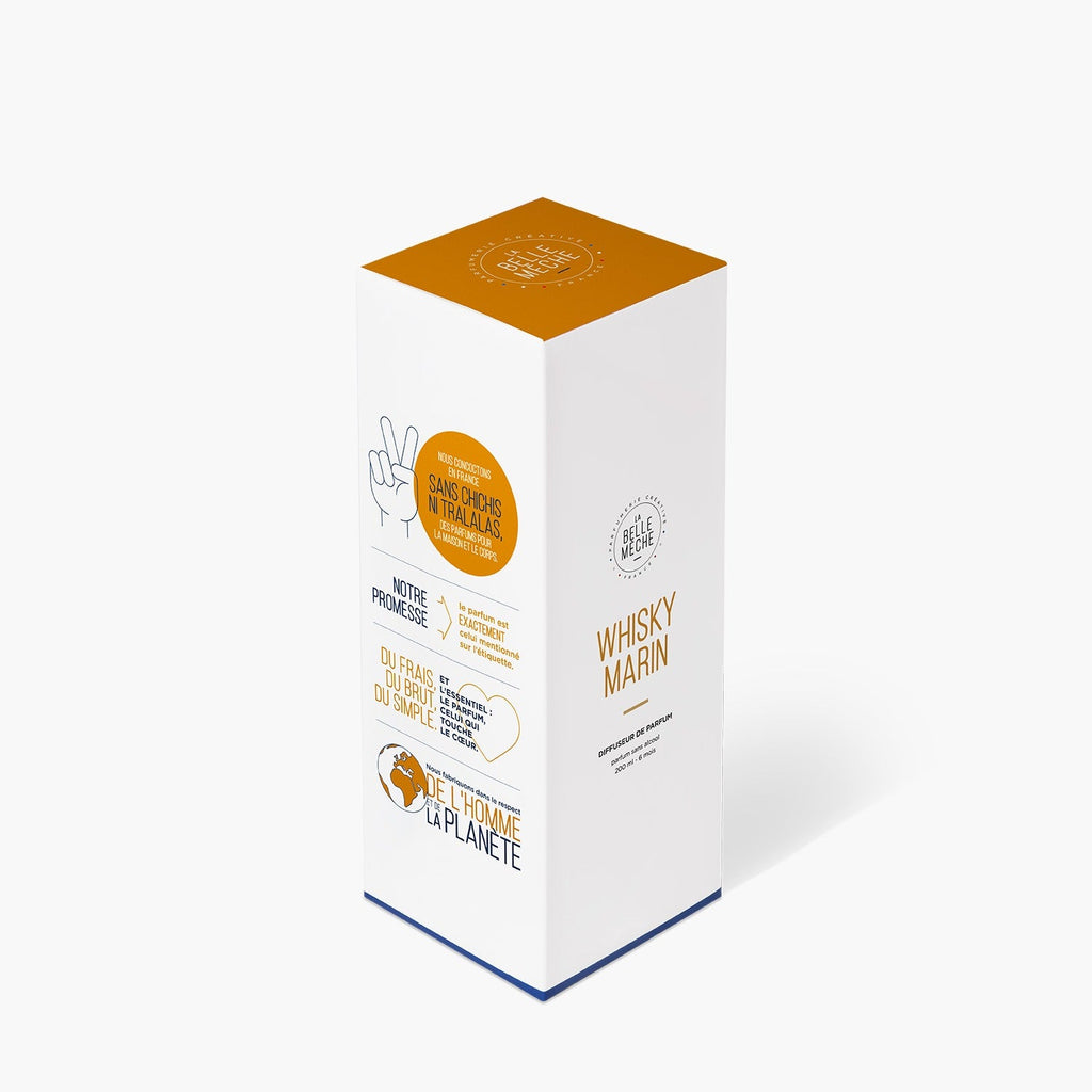 Diffuseur Whisky Marin - La Belle Mèche