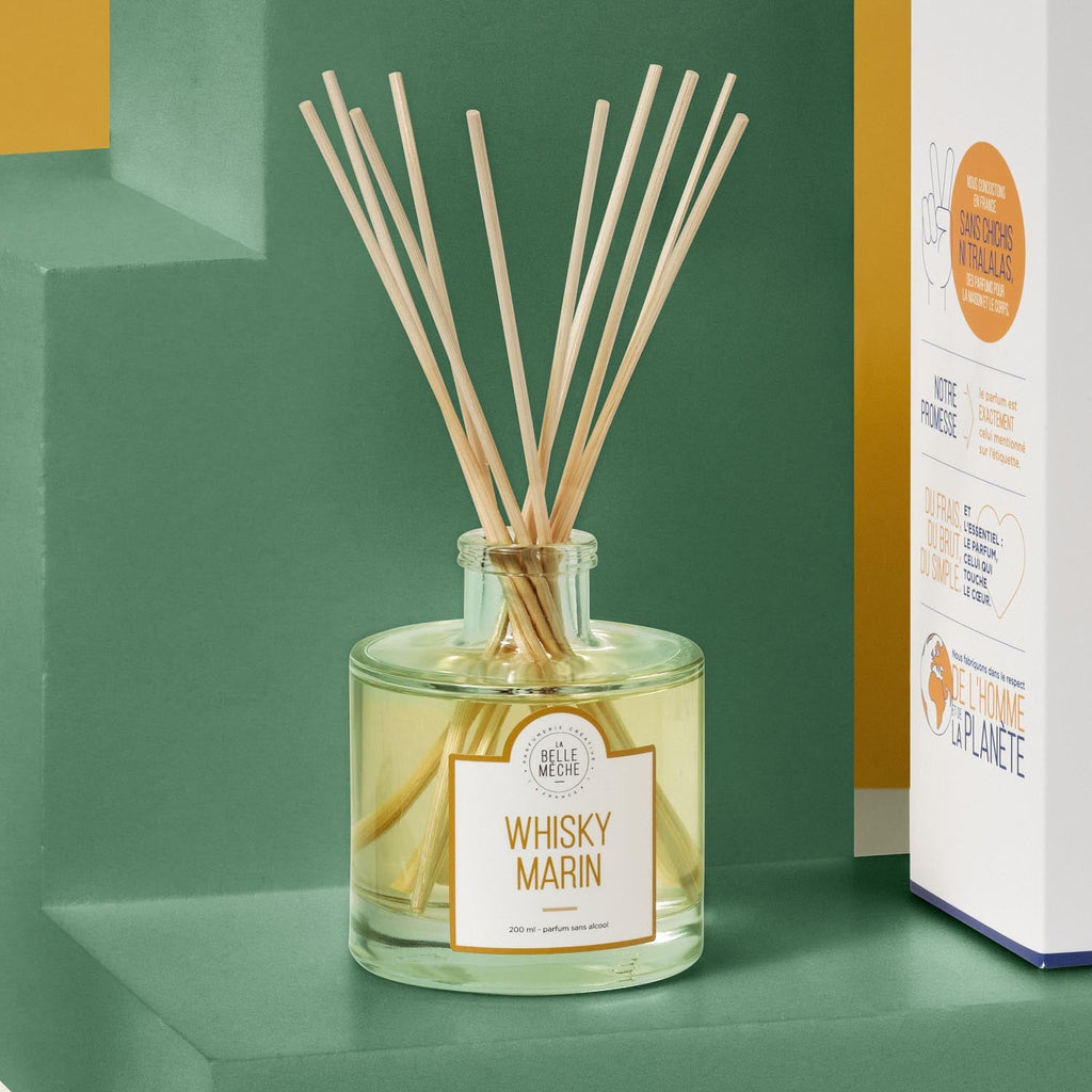 Diffuseur Whisky Marin - La Belle Mèche