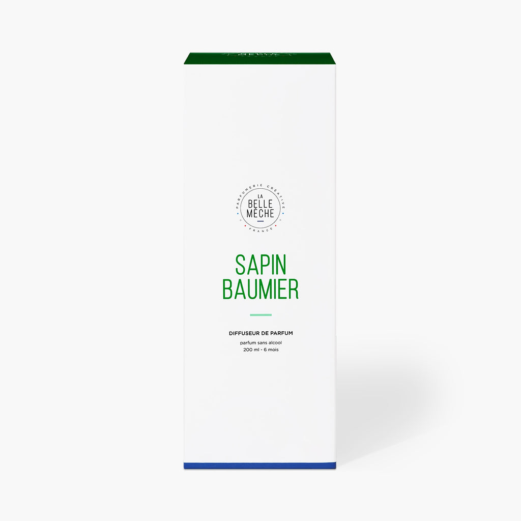 Diffuseur de parfum sans alcool Sapin Baumier