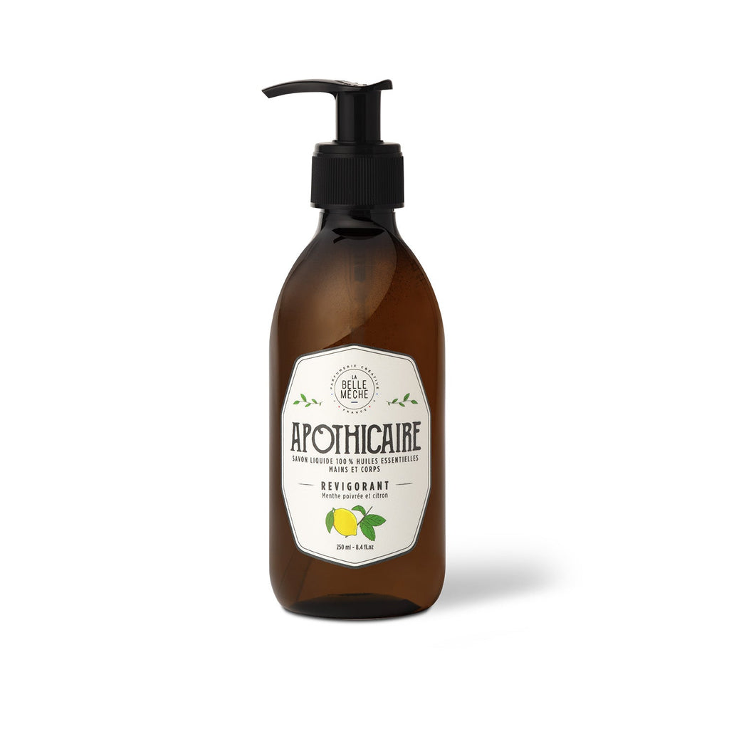 Savon Liquide Apothicaire Revigorant 250ml - La Belle Mèche