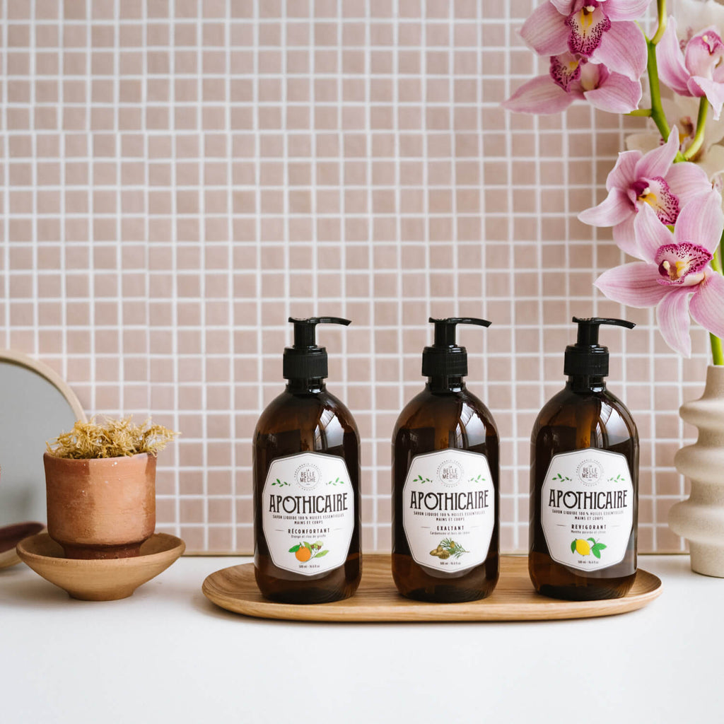 Savon Liquide Apothicaire Revigorant - La Belle Mèche
