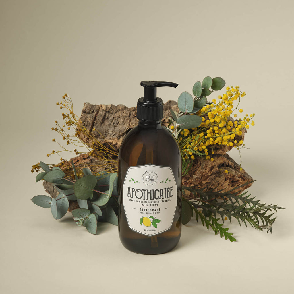 Savon Liquide Apothicaire Revigorant - La Belle Mèche